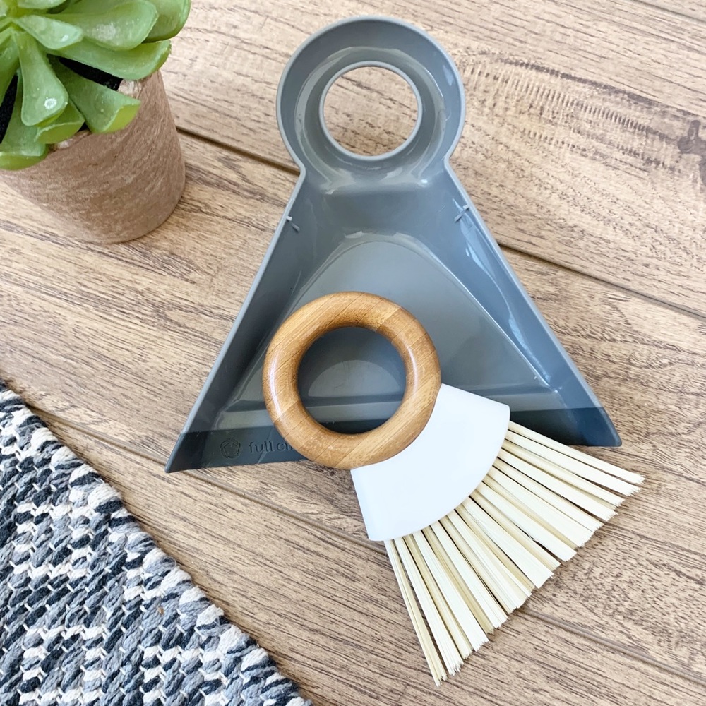 Full Circle Home TINY TEAM Mini Brush Dustpan Set